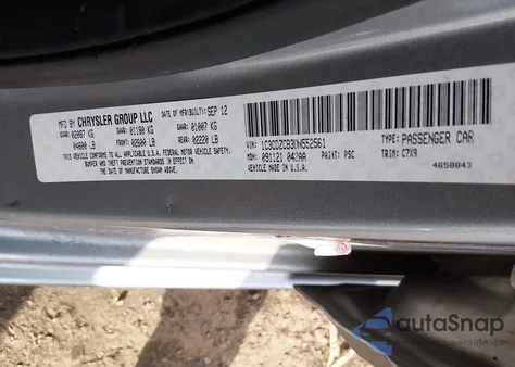 2013 Dodge Avenger Sxt from USA, damaged, VIN 1C3CDZCB3DN552561